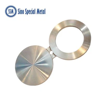 ASME SA105 ASTM A350 LF2 Kabòn Steel 1/2 "A 48" Spectacle Blind Flange