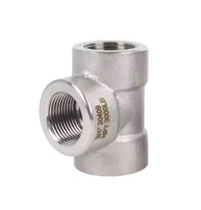 ASME B16.11 DN25 Nerjaveèi asye egal Tee