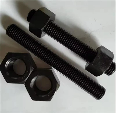 ASTM A193 B7 Full Threaded Stud boulon ak ASTM A194 2H Heavy Hex Nuts